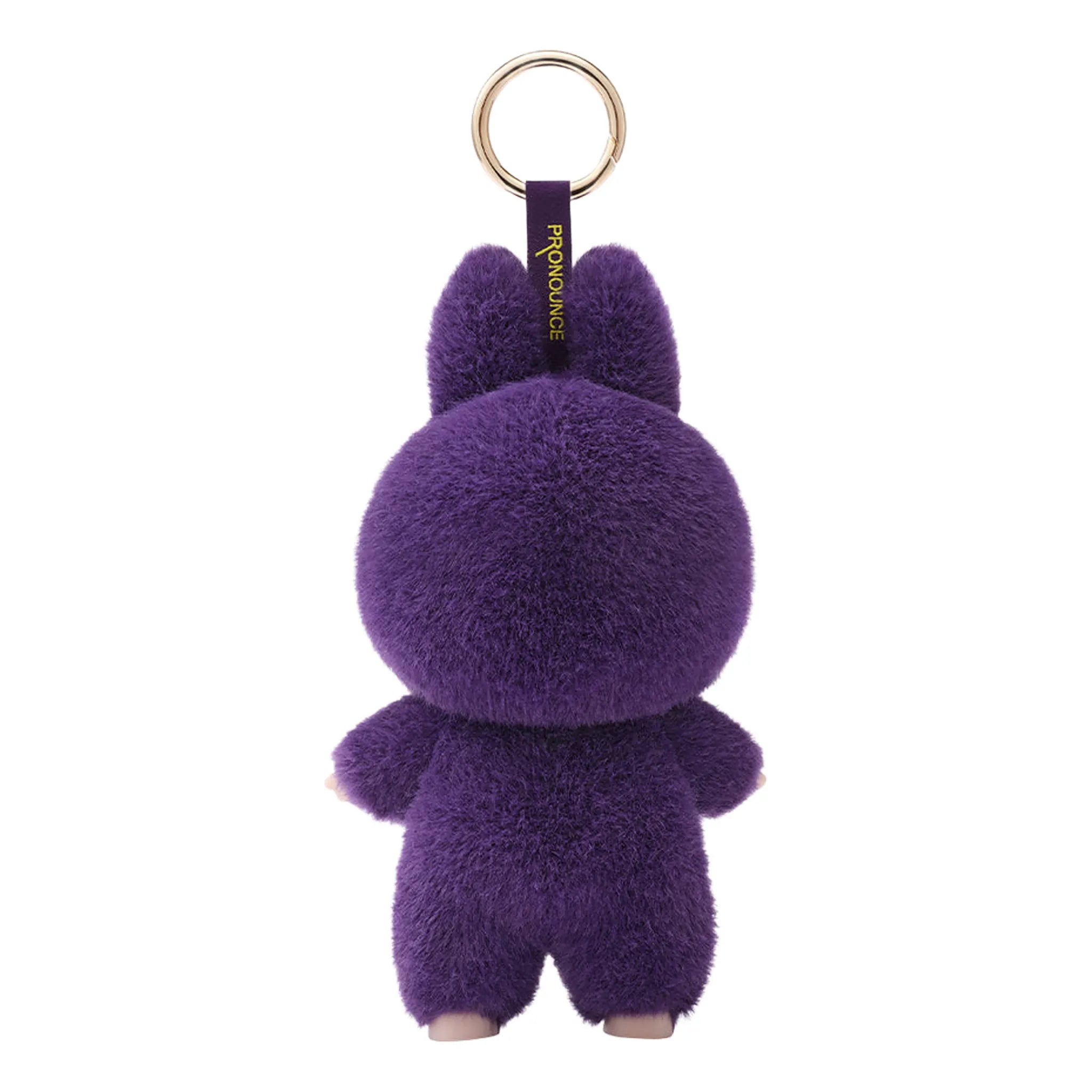 Back View of Pop Mart Labubu x Pronounce Wings of Fortune Vinyl Plush Hanging Card (Single)